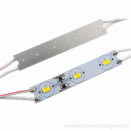 3pcs SMD5730 12V DC Waterproof IP65 Rectangle LED Injection Module Lights with 3-year Warranty
